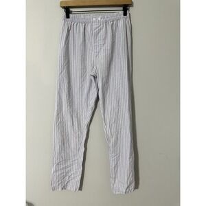 Frette 1860 Italy Luxury Striped Cotton Loungewear Pajama Pants Size S Unisex